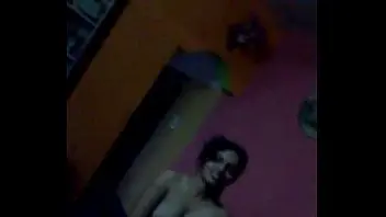 aunty passionately sucked his dick while he fingered her wet hairy pussy