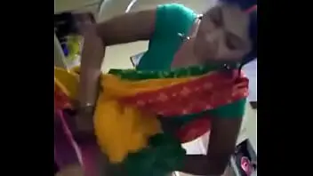 Sandhya astride her boyfriends erect penis during intimate adult activity