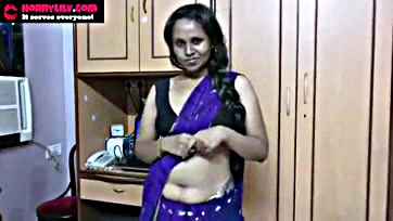 Old Indian woman Mumbai kaamwali bai nakedly cleans floor in explicit porn video