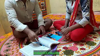 Indian teachers hot and powerful sexual encounter in a filthy Hindi voice