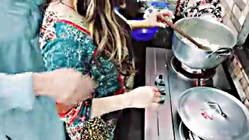 This Indian wifes asshole gets fucked by her husband while cooking