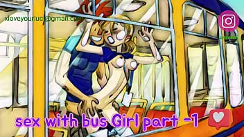 Older woman gets brutally screwed in a public bus by a horny stranger